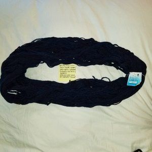 ✅#570 1 NEW Hank Unbranded Wool Navy Blue Yarn 273